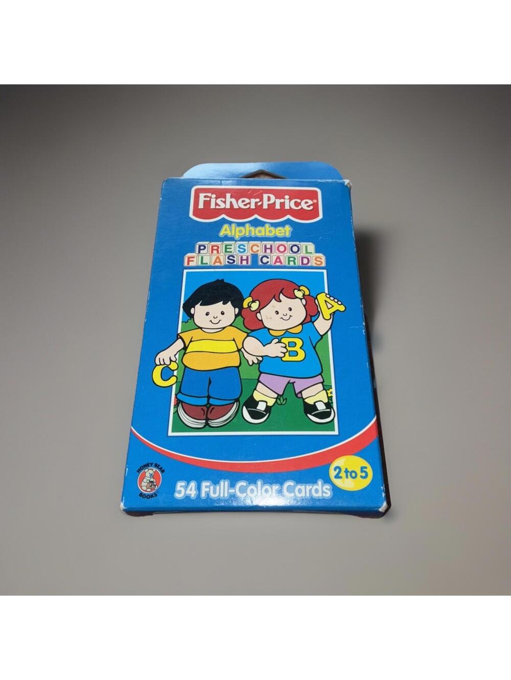 1997 Fisher Price Alphabet Flash Cards Complete With Parent Cards